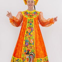 Autumn fairy costume for kids Four seasons costume Woodland fairy dress for girl Fall harvest festival dress