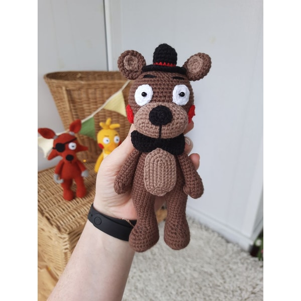 Amigurumi set 5 Night's at Freddy crochet pattern. Amigurumi | Inspire ...