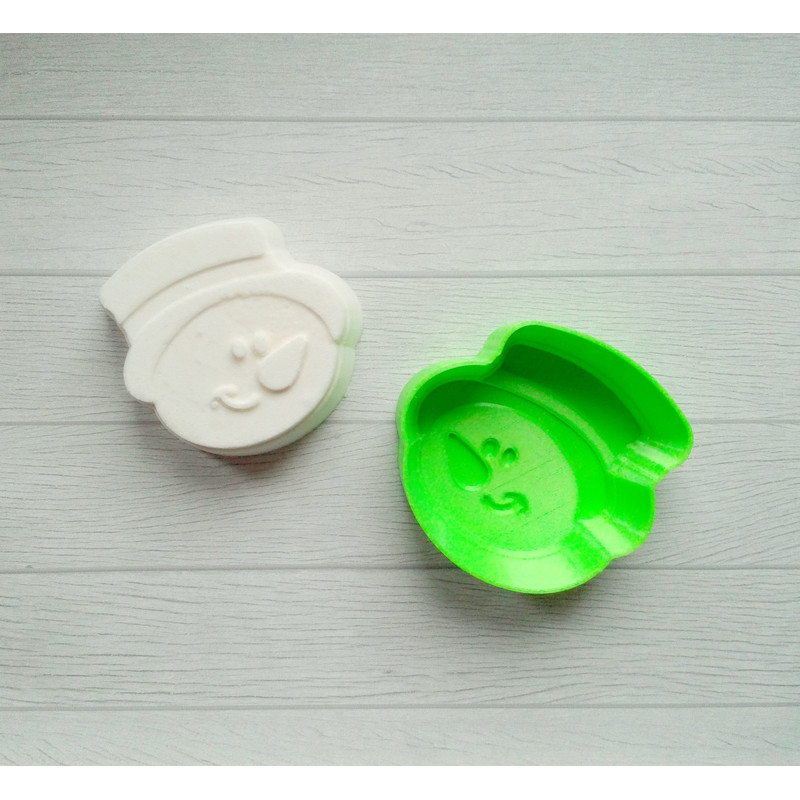 Snowman Bath Bomb 3d printing File