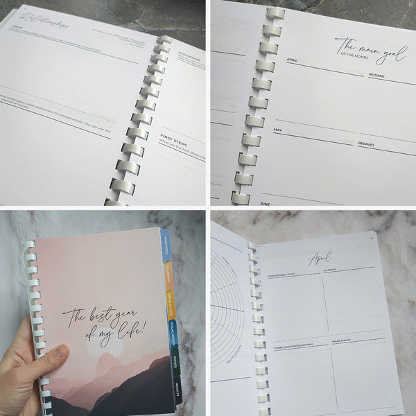 goal planner yearly planner