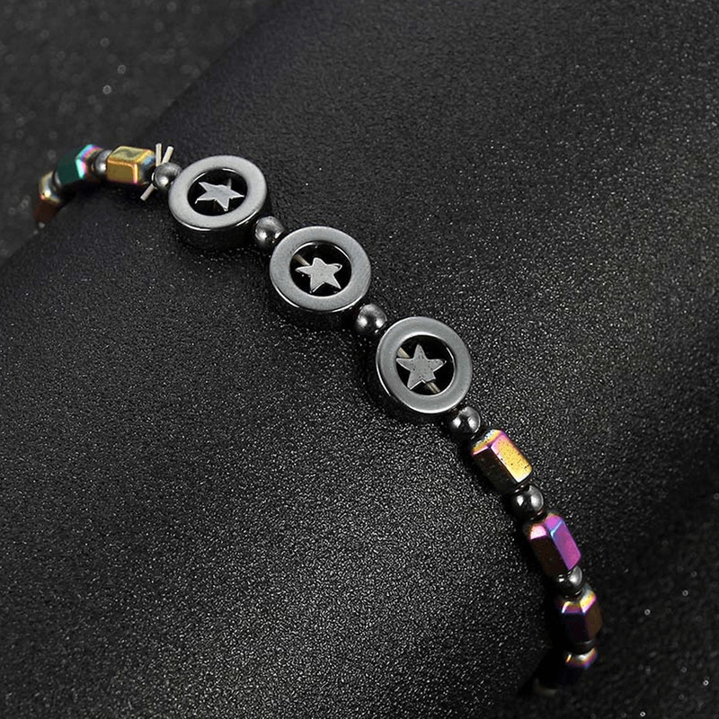 Fashionable magnetic anklet for circulation