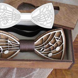 Digital Template Cnc Router Files the Bow Tie Cnc Files for Wood Laser Cut Pattern