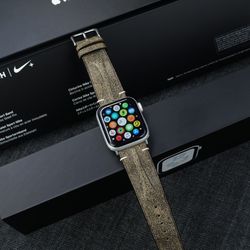 Handmade Luxury Vitage Leather Apple Watch Band for Apple Watch Series 8/7/6/SE/5/4/3/2/1 Apple Watch Ultra