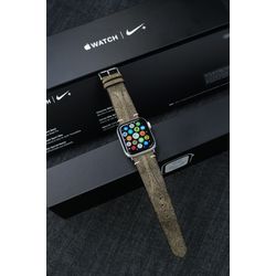 Handmade Luxury Vitage Leather Apple Watch Band for Apple Watch Series 8/7/6/SE/5/4/3/2/1 Apple Watch Ultra