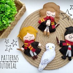 Harry Potter PDF pattern Harry Potter baby nursery decor Harry Potter christmas ornaments Harry Potter baby shower gifts