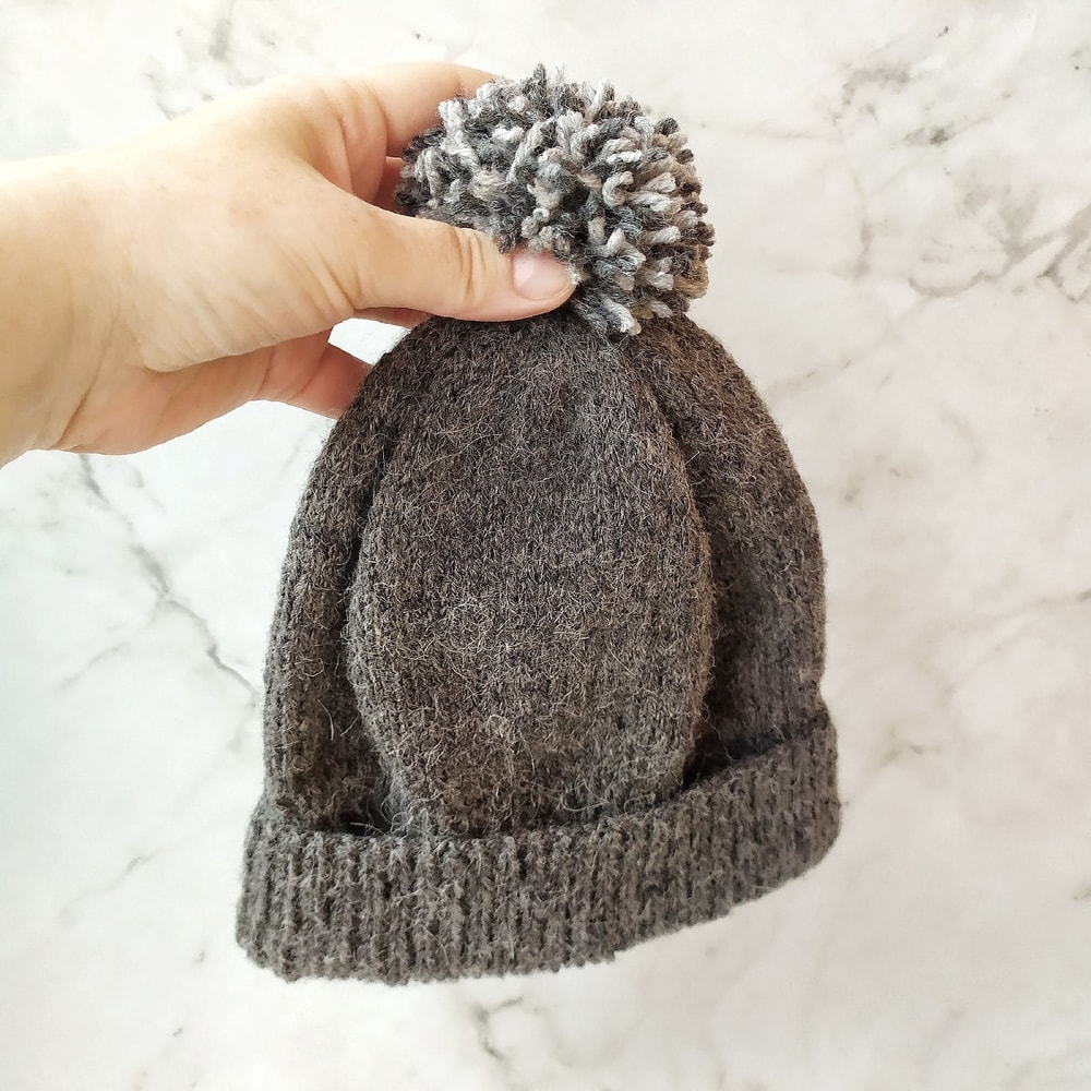 Knitted wool warm women pompom hat women alpaca hat hats christmas gifts pompom knit hat