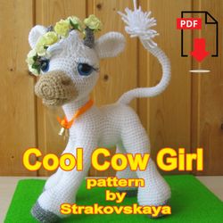 TUTORIAL: Cool Cow-Girl crochet pattern