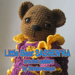 TUTORIAL: Little Bear SASHEN'KA crochet pattern
