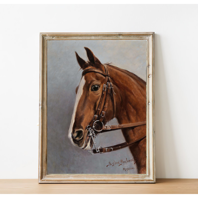 vintage horse home decor.jpg