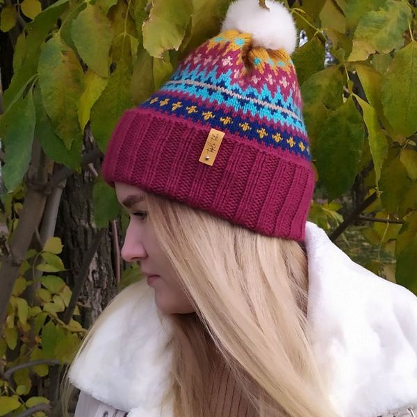 Warm-knitted-bright-handmade-hat-2