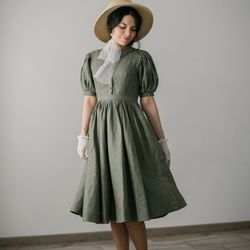 beth dress with short sleeves