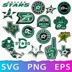 Dallas Stars Logo SVG, Dallas Stars PNG, Dallas Stars Logo Transparent, Dallas Stars Cricut Files