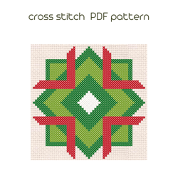 snowflake ornament cross stitch pattern christmas snowflak  xstitch pdf pattern instant download /174/