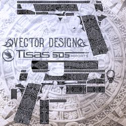 VECTOR DESIGN TISAS SDS 1911 "Aztec calendar"