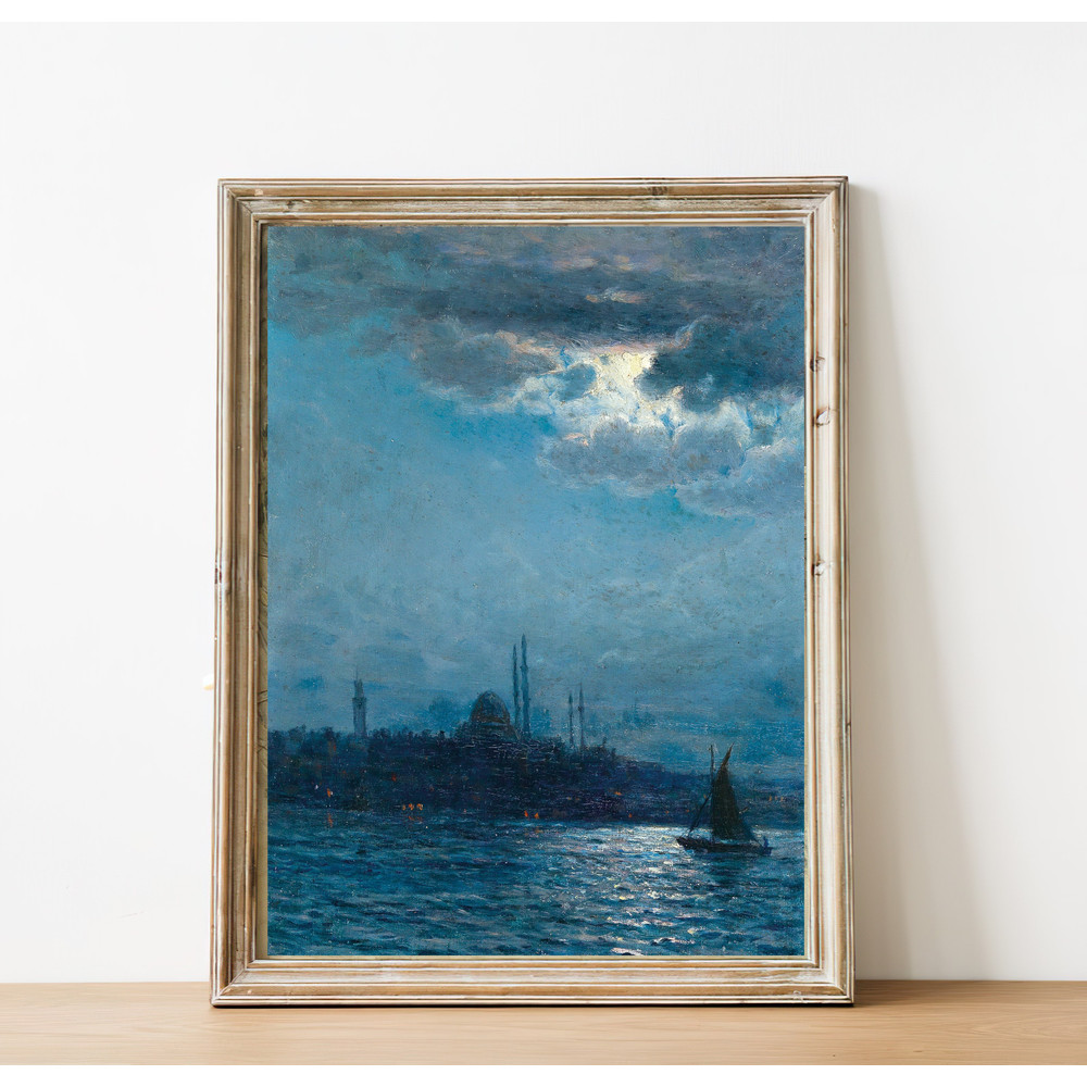 vintage Istanbul in moonlight home decor.jpg