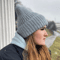 Handknitted-winter-blue-hat-1