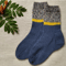 Knitted-grey-winter-socks-1