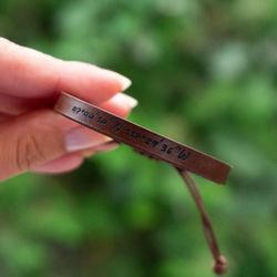 Coordinate leather bracelet, Location bracelet, Personalized gifts, Christmas gift, wanderer gift, Valentine's Day gift