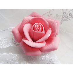 Silicone mold 3d Royal rose for soap, candles, gypsum, chocolate Silicone mold Rose Flower mold