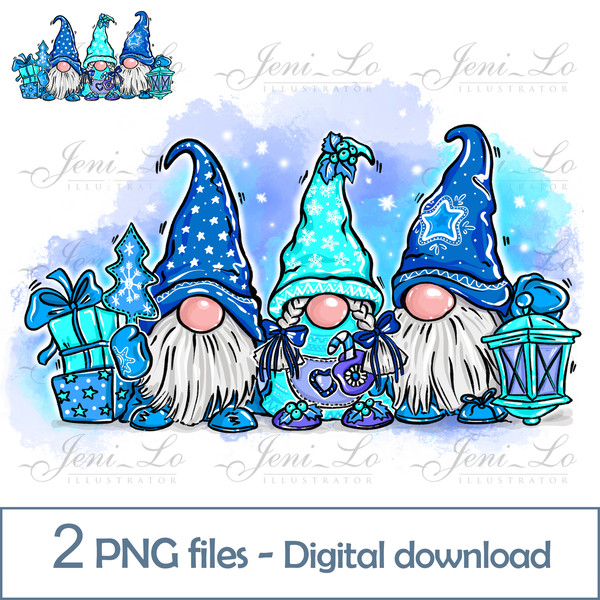 ОБЛОЖКА  Christmas Gnomes Blue.jpg