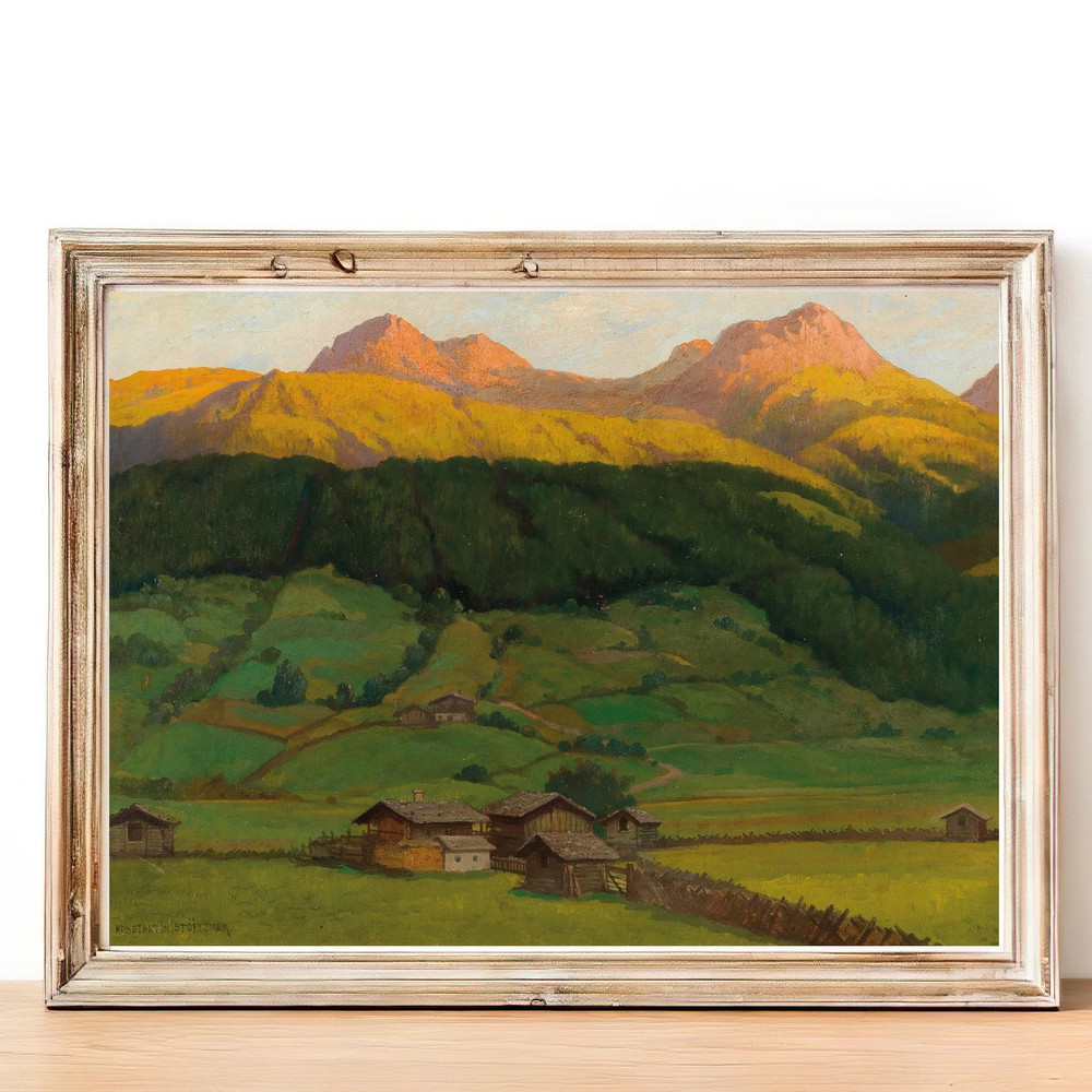 vintage mountains home decor.jpg