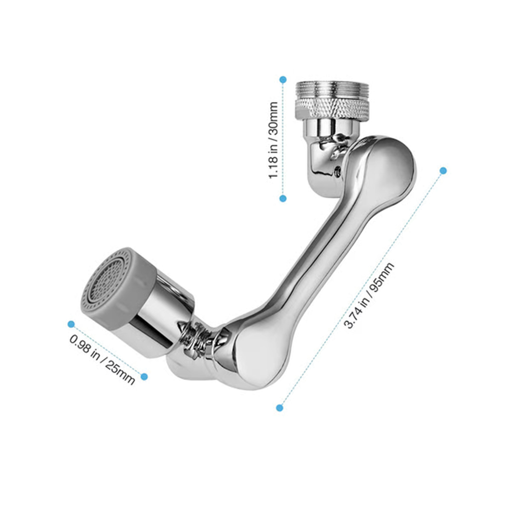 1080 Sink Extension Rotating Faucet 9
