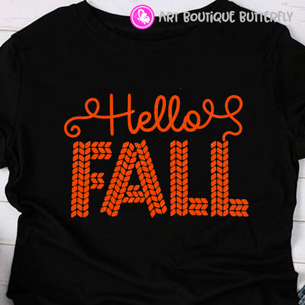 Hello Fall Yarn YELLOW decor art.jpg