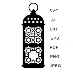 muslim lantern on ramadan, islamic home decor