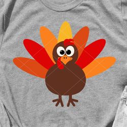 Thanksgiving turkey vector file Farmhouse print Autumn Home ornament Farmers market design