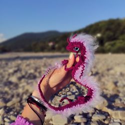 chinese dragon cute handmade figurine