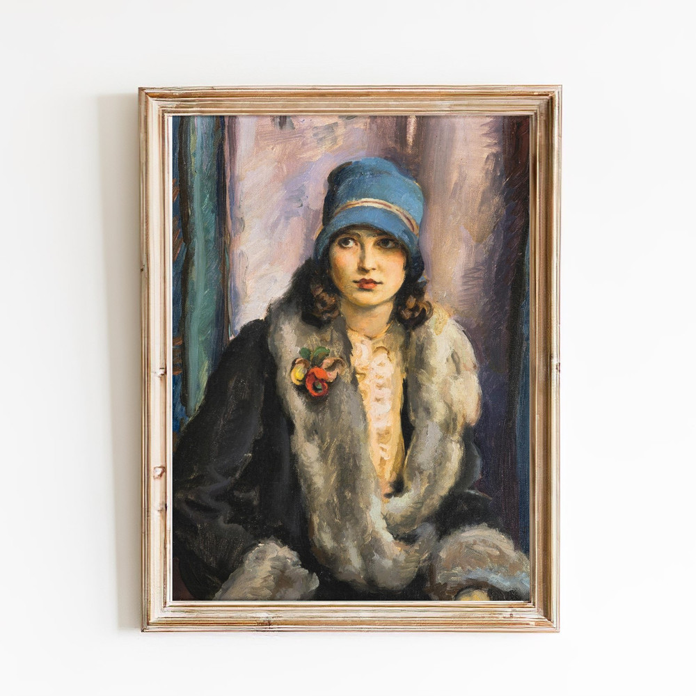 vintage girl portrait wall art.jpg