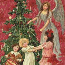 Cross Stitch Pattern | Angel | Christmas | 5 Sizes | PDF Counted Vintage Highly Detailed Stitch