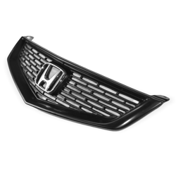 FRONT Type-S (Euro-R) Bumper Grille for Honda ACCORD CL7 with H Emblem Genuine
