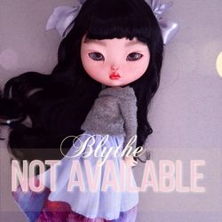 ooak blythe doll custom blythe pandacustom doll where to buy blythe dolls the blythe doll blythe doll sale