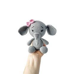 Crochet PATTERN elephant, Amigurumi pattern, Crochet animals, Crochet patterns