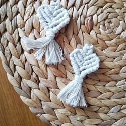 Keychain boho stylish gift for Christmas housewarming key ring heart