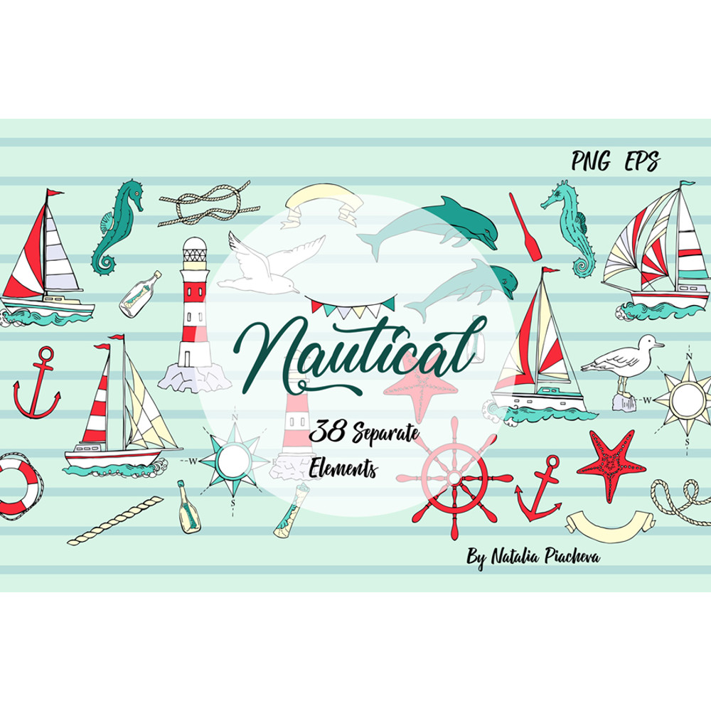 Nautical Elements with ships Cover 1_2.jpg