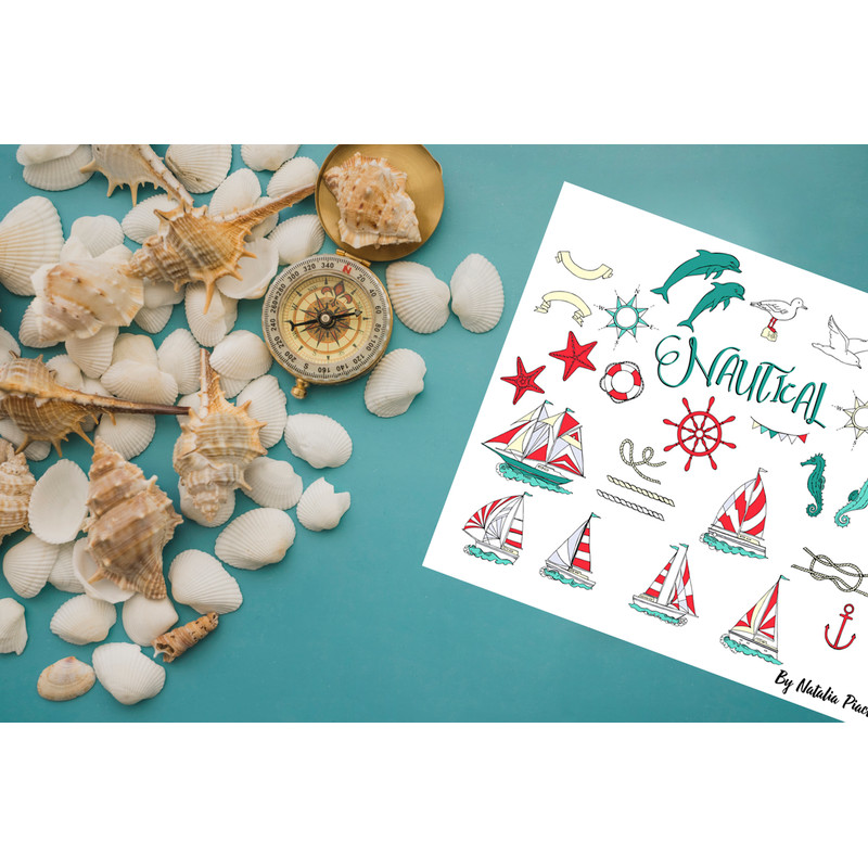 Nautical Elements with ships Cover 5.jpg