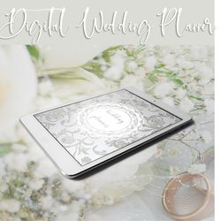 wedding digital planner, goodnotes planner, ipad planner, notability planner, interlinked planner