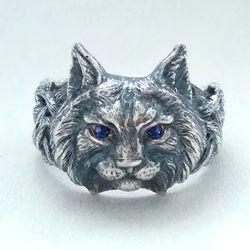 lynx head.lynx ring.cat ring.bobcat ring.animal totem.animal ring.lynx charm.lynx necklace.bobcat necklace.bobcat charm.