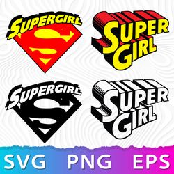 Supergirl Logo SVG, Supergirl PNG, Supergirl Logo Transparent