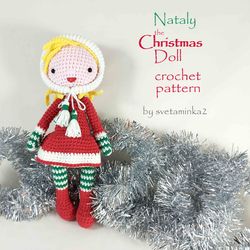 Christmas Crochet Doll Pattern Christmas Crochet Patterns Amigurumi Doll Pattern