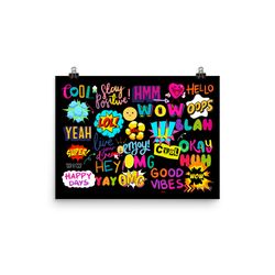 augmented reality poster | animated poster print