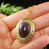 gemstone-purple-pendant-necklace-jewelry