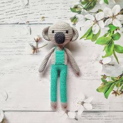 crochet pattern koala, amigurumi pattern, crochet animals, crochet patterns