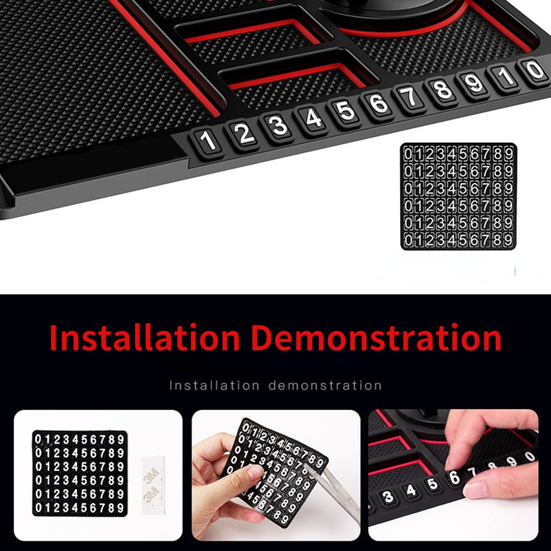 Anti-Slip Rubber Car Dashboard Pad 6