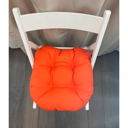 Patio cushion, Patio Pillow, Outdoor pillow, Chair pillow cushion, Square chair Cushion, Chair Pillows with Ties, Round