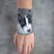 Personalized pet portrait felt wrist cuff (4).JPG