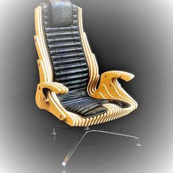 Digital Template Cnc Router Files Cnc Office Chair Files for Wood Laser Cut Pattern