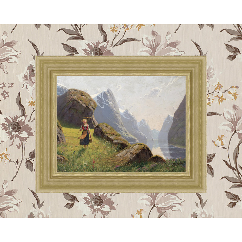 vintage NORWEGIAN fjord giclee print.jpg